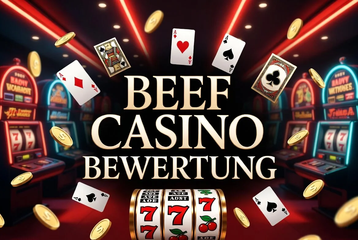Lobby von Beef Casino online im Erfahrungsbericht für Deutschland